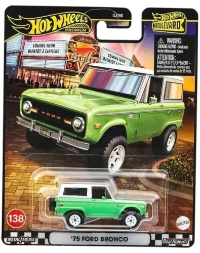 Hot Wheels Premium Boulevard - ?75 Ford Bronco (Escala 1:64)