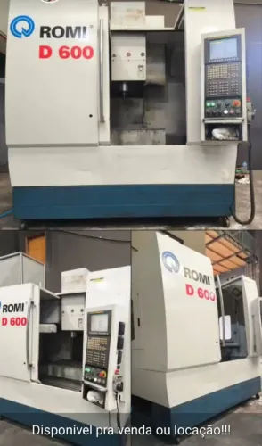 Máquina de usinagem Romi