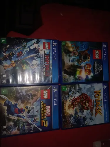 Vendo jogos ps4 tudo por 100