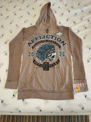 Affliction autêntica USA Feminina Tamanho P NOVA