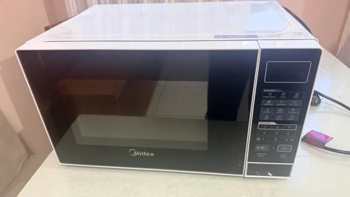 Microondas Midea Branco - Novo 220V 