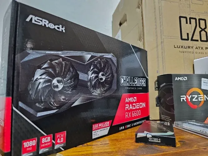 RX 7600 AsRock 8GB Lacrada com Nota e Garantia