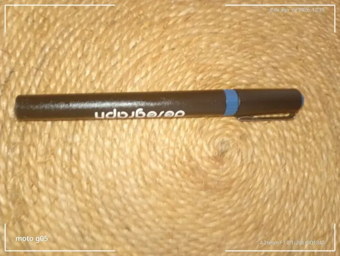 Caneta nanquim recarregável Trident Desegraph 0.6mm