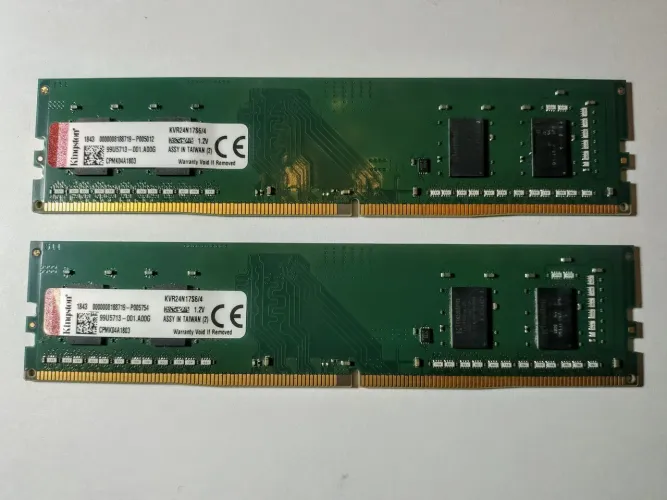 KIT RAM DDR4 8GB (2x4GB) Kingston 2400MHz