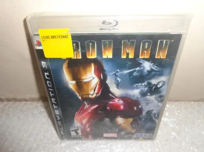 Iron Man - Ps3 - Lacrado De Fábrica - Homem De Ferro