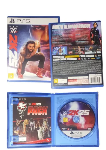Jogo WWE 2K25 PS5 Midia física