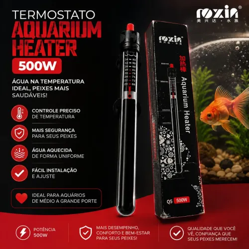 Termostato 500w para aquário 