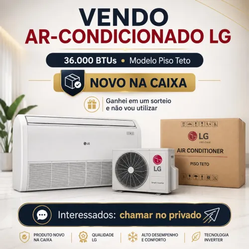 Ar Condicionado Piso Teto LG 36000 BTUs