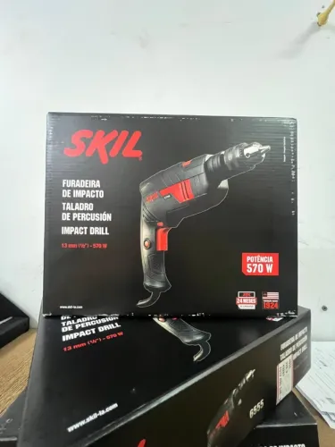 FURADEIRA  DE IMPACTO  13MM (1/2)  SKILL PONTENCIA 570W 220V