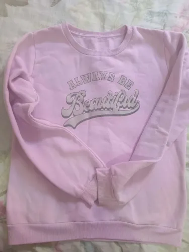 Blusa de moletom menina.
