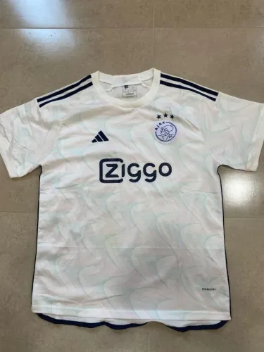 camisa 2 ajax amsterdam 23/24 adidas - branco - tam gg