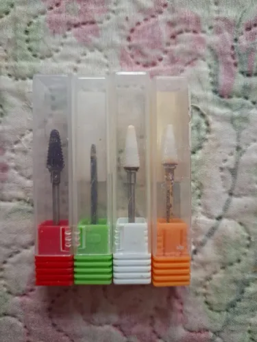Kit de brocas para unhas - manicure- nail desing