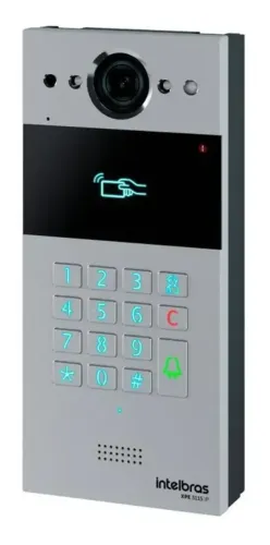 Video Porteiro Ip Externo 15 Teclas Xpe 3115 Ip Intelbras Cor Cinza