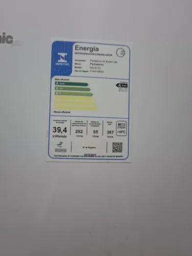 Geladeira Panasonic 387 LITROS