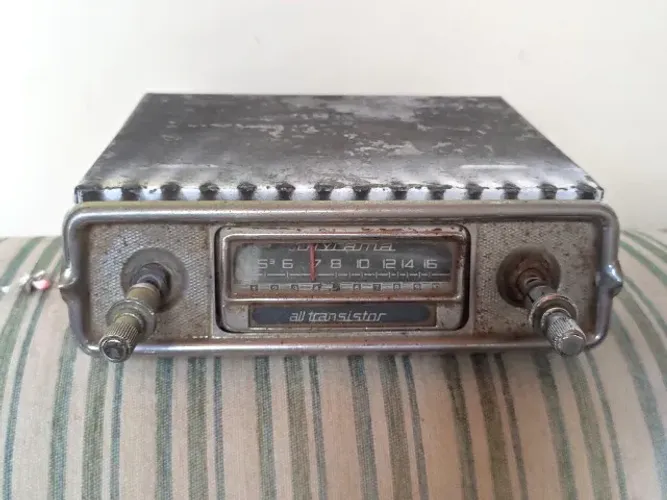 Rádio Automotivo Antigo Hycama All Transistor - Década de 60/70