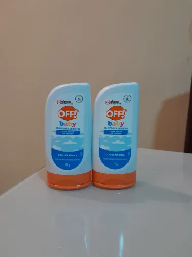 Kit com 2 Repelentes OFF Baby 117ml (30% de desconto)