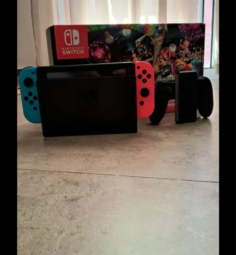 Nintendo Switch V2 + 5 jogos INCLUSOS + BÔNUS 