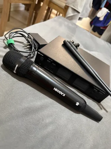 Microfone Sem Fio com Talckback Kadosh K461TB UHF - Excelente Estado