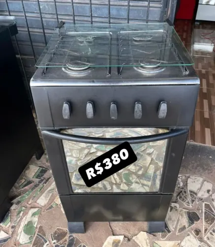 Fogão 4 bocas funcionando normal