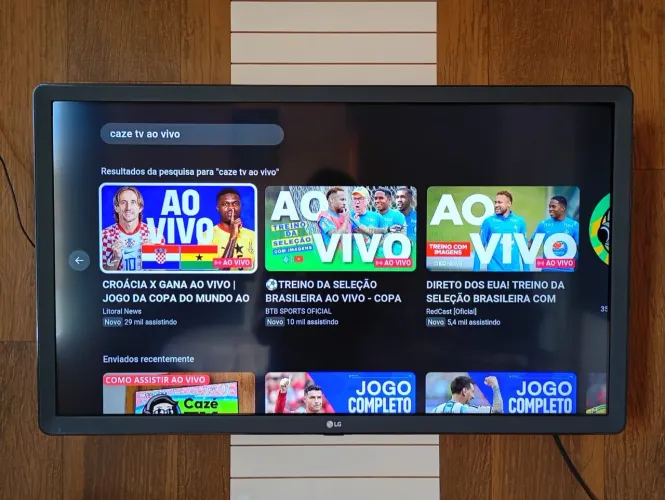Smart TV LG 32" Wi-Fi, Controle Original, Excelente Estado