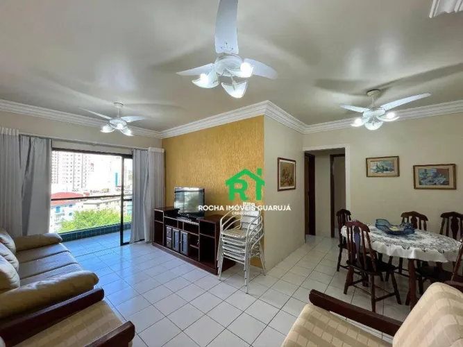 Apartamento com 2 quartos (1 suíte), 1 vaga e lazer à venda em Jardim Astúrias, Guarujá