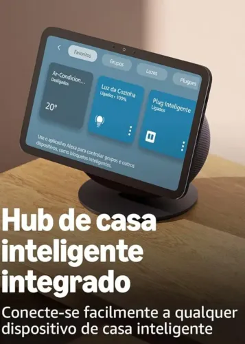 Echo Show 8 (4 Geração) smart Display Tela De 8,7" Hd Com Alexa Amazon Grafite - Bivolt