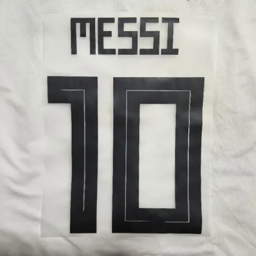 Termocolante Messi 10 camisa Argentina 2018