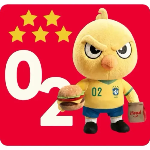 Canarinho Ifood 2002 - Lacrado