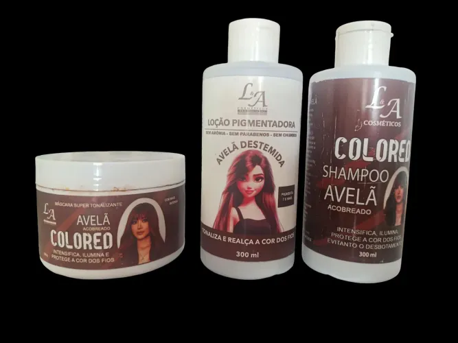Kits shampoo pinta cabelo