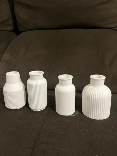 Kit 4 mini vasos decorativos 
