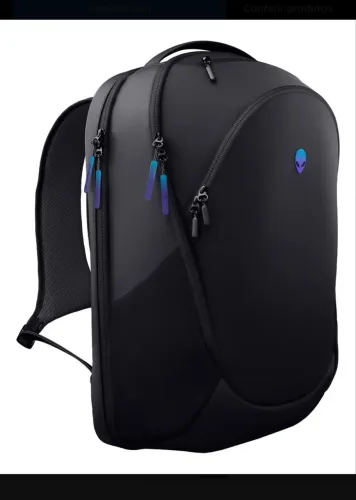 Mochila de jogador para laptop Alienware AW7825p 18 resistente à água - preta