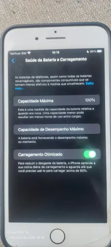 Excelente Iphone 8 plus funcionando perfeitamente 