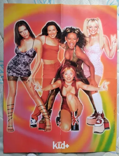 Poster Spice Girls Vs Leonardo Dicaprio