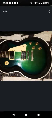GUITARRA EPIPHONE CUSTOM SHOP COM CASE SKB 