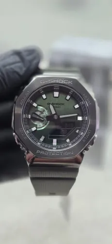 Relógio Casio G-shock Ga-2100 Masc Original Verde Militar