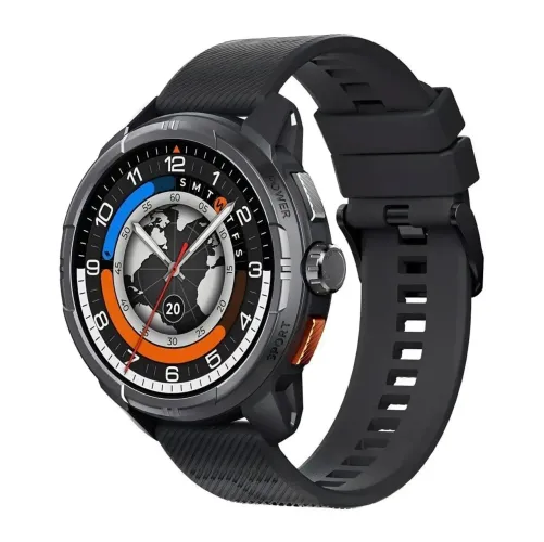 Smartwatch Haylou Solar Ultra preto GPS Amoled 1,6" completo excelente estado 
