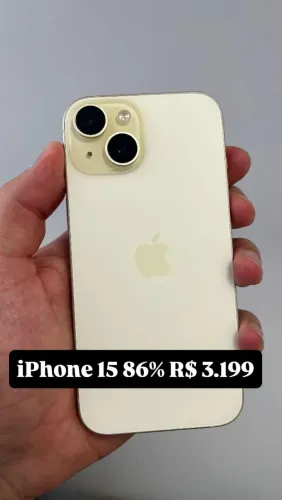 iPhone 15 semi novo