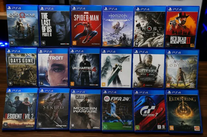Jogos para ps4 tops