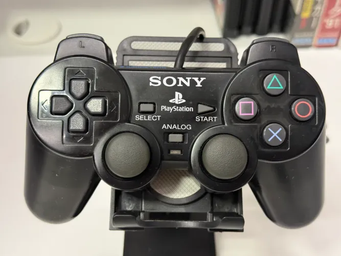 Controle Midnight Black Playstation 2 DualShock original Serie A