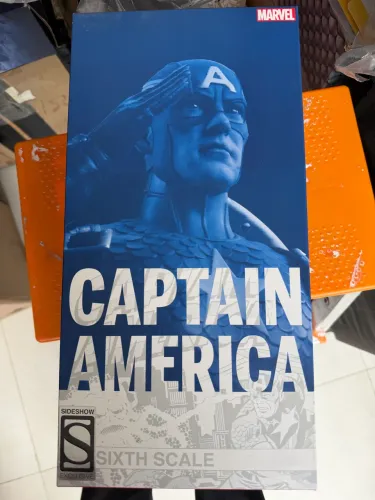 Capitão América Sideshow escudo extra 