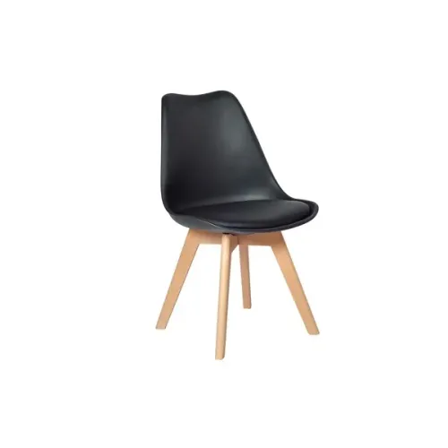 Cadeira Eames Leda Preta Tok Stok 