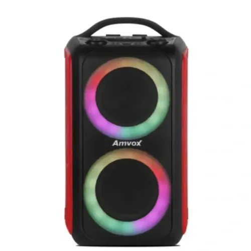 Caixa de Som Amplificada Amvox Bagvox 600W RMS