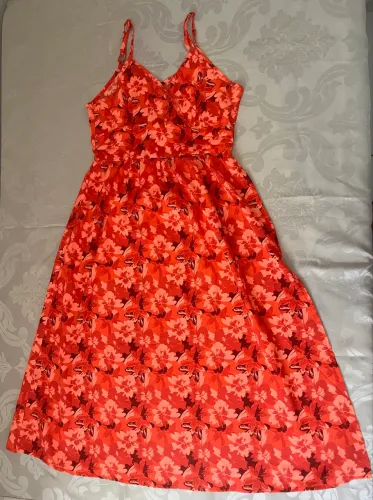 Vestido floral feminino da shein, tamanho PP