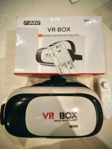 Óculos VR Box para Celular + Controle Bluetooth (Completo)