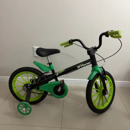 Bicicleta Infantil Wild Dino 100 Aro 16 Btwin (Usado)