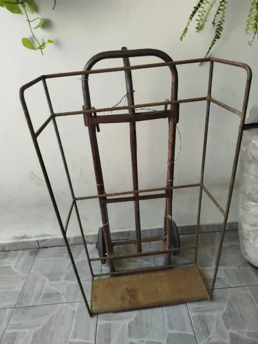 Suporte para carrinho de transporte de carga