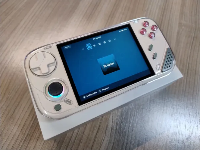 MINILOONG Pocket Portátil modular Linux muito superior Anbernic RG40xx H