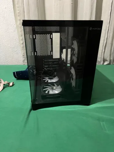 ? Gabinete Gamer Aquário Hayom - Vidro Temperado | Excelente