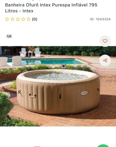 Piscina/banheira spa ofurô