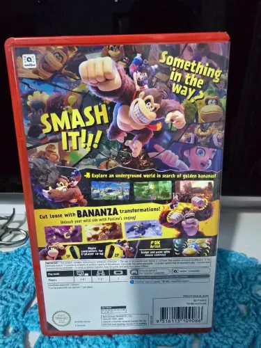 Donkey Kong Bananza Nintendo Switch 2 Midia Fisica (Usado)